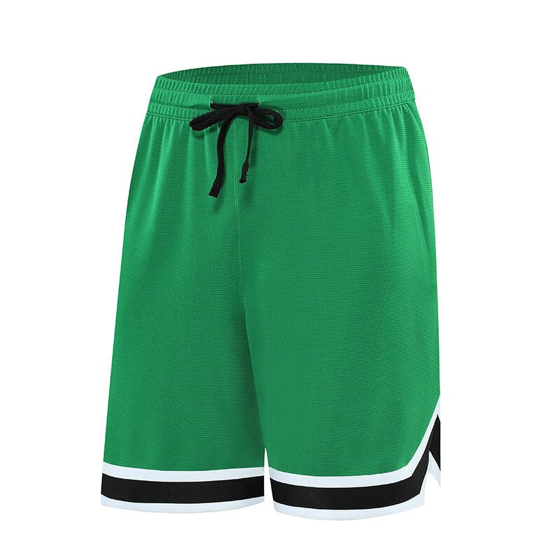 Running Shorts Men Quick Dry Sport Basketball Shorts Green Shorts