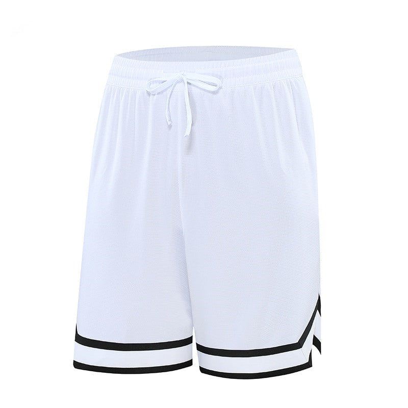 Running Shorts Men Quick Dry Sport Basketball Shorts White Shorts